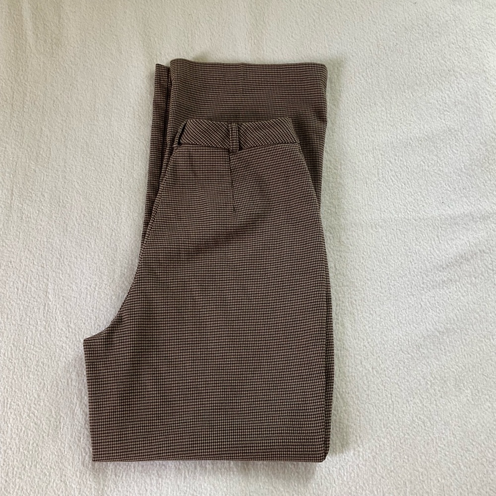 Vintage Retro Houndstooth Trousers